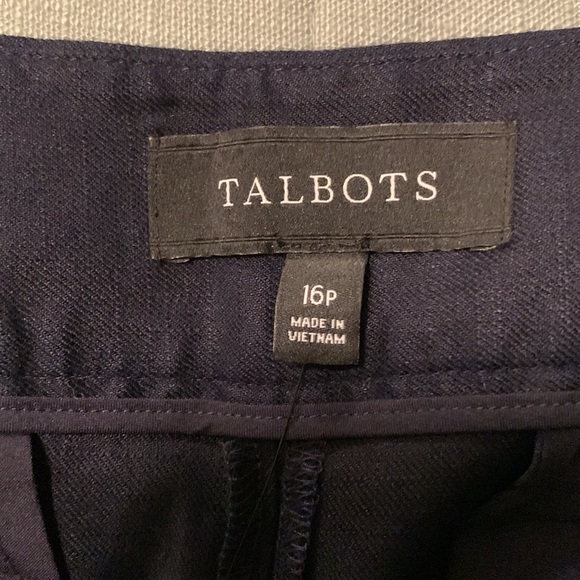 NEW Talbots Curvy Petite Linen Lagenlook Pants - Picture 10 of 13